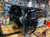 Mini Tour Pak Harley Police Bike Rack Black FLH Road King Glide Touring Lights!