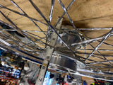 2.50x21 Twisted spoke Front Wheel Harley 00^ 3/4 axle Sportster Dyna Chrome fXD