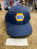 Vtg Official NAPA Supplier Navy Blue Embroidered Strapback Hat Cap Adj Strap!