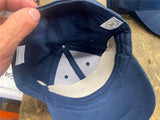 Vtg Official NAPA Supplier Navy Blue Embroidered Strapback Hat Cap Adj Strap!