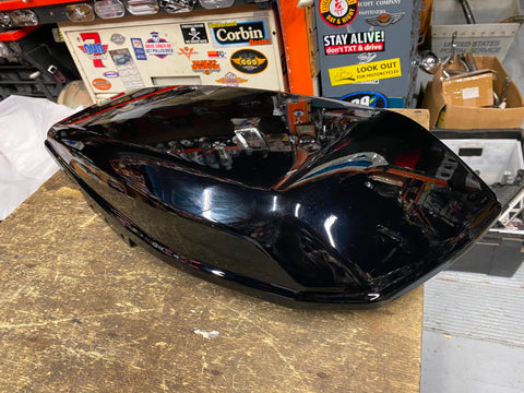 2024 Vivid Black Saddlebag Lid Harley Street Road Glide King FLHR FLHX FLTR OEM