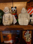 Antique 1900's Billiken Royal Jester Shriner Masonic Mascot Chalkware Fraternal!