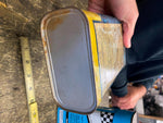 Vtg Hydraulic Brake Fluid Oil Gas Collector Tin Can Auto Truck US Rubber Co.