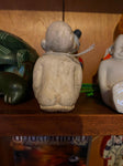 Antique 1900's Billiken Royal Jester Shriner Masonic Mascot Chalkware Fraternal!