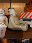 Antique 1909 Billiken Royal Jester Shriner Masonic Mascot Chalkware Fraternal!