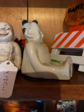 Antique 1909 Billiken Royal Jester Shriner Masonic Mascot Chalkware Fraternal!