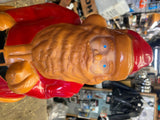 Vtg Hard Plastic Blow mold Santa Claus Decor Nova Rosbro LIght up Collectible