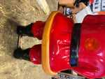 Vtg Hard Plastic Blow mold Santa Claus Decor Nova Rosbro LIght up Collectible