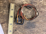 Vtg Carello Headlight Bulb Socket Plug Italian Car Motorcycle Alpha Mazeratti