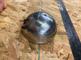 Vtg 3" Running Spotlight Stainless Motorcycle Bicycle Scooter Vespa Lambretta!