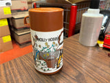 Vintage 1980s Made in USA Aladdin Holly Hobbie Brown Top Thermos