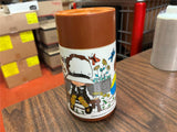 Vintage 1980s Made in USA Aladdin Holly Hobbie Brown Top Thermos