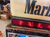 Vtg Light up Marlboro illuminated advertising sign Tobacco 28x17 Message Board!