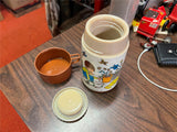 Vintage 1980s Made in USA Aladdin Holly Hobbie Brown Top Thermos