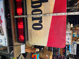 Vtg Light up Marlboro illuminated advertising sign Tobacco 28x17 Message Board!