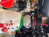 Vtg 1990 Blow mold Frostie Snowman Christmas decor 32" Union Prod Light up