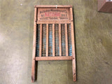 Vintage National Washboard Co. No. 801 Brass Washboard The Brass King Chicago