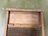 Vintage National Washboard Co. No. 801 Brass Washboard The Brass King Chicago
