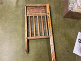 Vintage National Washboard Co. No. 801 Brass Washboard The Brass King Chicago