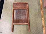 Vintage National Washboard Co. No. 1801 Brass Washboard  Chicago USA