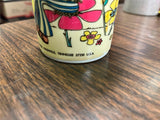 Vintage 1970s Made In USA Aladdin Safety Sealed No 114 Groovy Hippy Love Thermos