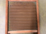 Vintage National Washboard Co. No. 1801 Brass Washboard  Chicago USA