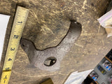 OEM HARLEY 45 FLATHEAD KNUCKLEHEAD SPRINGER HEADLIGHT MOUNT BRACKET EARLY PATINA