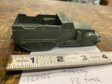 Vtg Midgetoy military half-track toy vehicle Truck USA 1950's Task Force Army