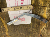 Vtg straight razor Hair Shaper Trimmer Weck Folding 60's Shaving Barber Stylist