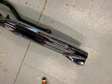 OEM FActory Heritage Softail Stock Exhaust Pipes Mufflers Bracket mount Evo 84-9