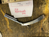Vtg straight razor Hair Shaper Trimmer Weck Folding 60's Shaving Barber Stylist