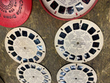 lot Vtg View-Master reels Peanuts Charlie Brown Snoopy Red Baron Vampire days!