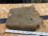 Vtg Harley Knucklehead Panhead Flathead Battery Rigid Frame Cover Trim Seat Pati
