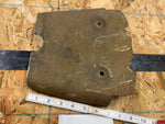 Vtg Harley Knucklehead Panhead Flathead Battery Rigid Frame Cover Trim Seat Pati