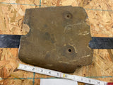 Vtg Harley Knucklehead Panhead Flathead Battery Rigid Frame Cover Trim Seat Pati