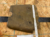 Vtg Harley Knucklehead Panhead Flathead Battery Rigid Frame Cover Trim Seat Pati
