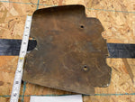 Vtg Harley Knucklehead Panhead Flathead Battery Rigid Frame Cover Trim Seat Pati