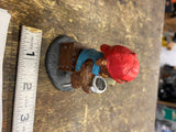 Vtg Harley  Little Cruisers "Daddy's Little Helper" Figurine Bear Christmas