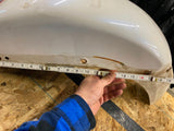 Custom Paint Rear Fender Harley Shovelhead FX Wide Glide Airbrush Chopper Superg