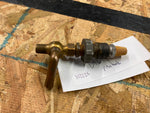 Vtg Harley Knucklehead Panhead Flathead Petcock Fuel Shutoff Valve Gas tank bras