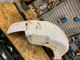 Custom Paint Rear Fender Harley Shovelhead FX Wide Glide Airbrush Chopper Superg
