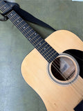 Stagg SW201N Dreadnought Acoustic 6 String Guitar Natural Wooden 1003/1002 Strap