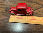 VTG Antique Hubley? AC Williams? Cast Iron Red Old Timer Automotive Car Toy