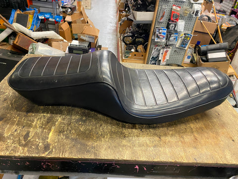 OEM Seat Ribbed Harley Ironhead Sportster 1979-1981 Factory XLH 1000 Stock Orig