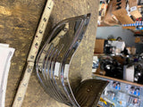 Chrome Fender Skirt Trim Harley Touring Heritage Softail OEM FLH Ultra Glide