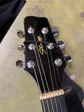 Stagg SW201N Dreadnought Acoustic 6 String Guitar Natural Wooden 1003/1002 Strap