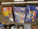 Vtg Marvel Super Heroes Valentine's Day cards Lot Sealed Fantastic 4 Wolverine!