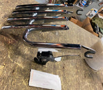 53566-09A Harley Stealth Rack Detachable Chrome 09^ FLH Touring OEM Street Glide