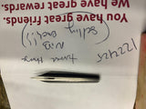 Turner Harrison Vtg Steel Dip Fountain Pen Nib #87 USA Calligraphy Writing NOS