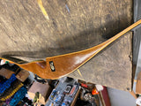 Vtg Black Hawk Short Hornet Recurve Bow 57.5" 55# Archery Hunting Collectible!